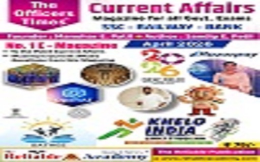 Current Affairs Magazine - April 2026