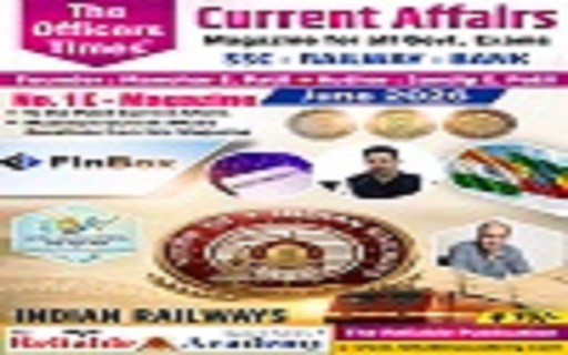 Current Affairs Magazine - June 2026