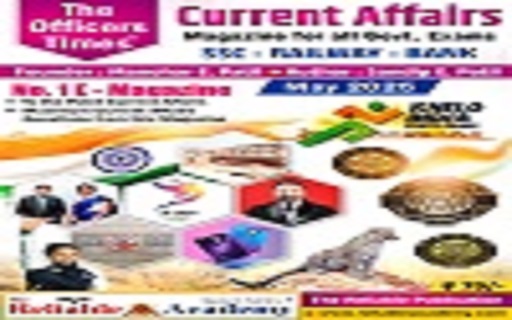 Current Affairs Magazine - May 2025