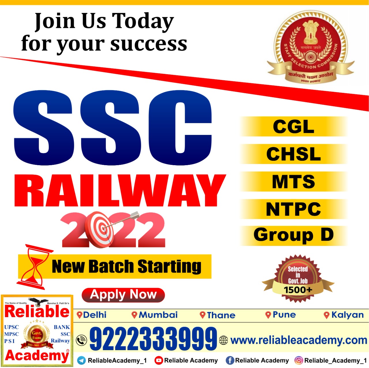 Best Railway Coaching Classes in Dadar