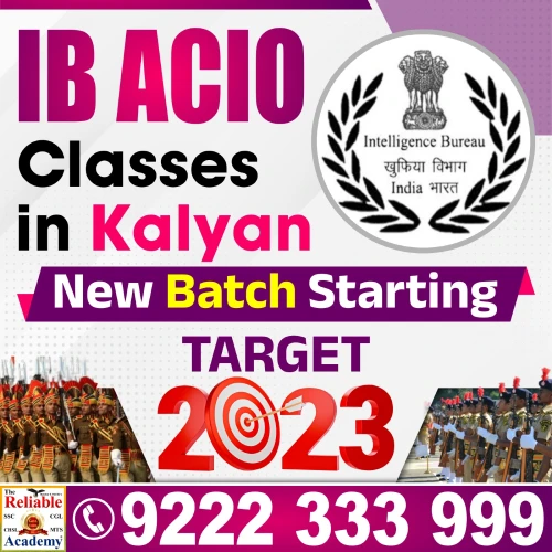 IB ACIO Classes in Kalyan