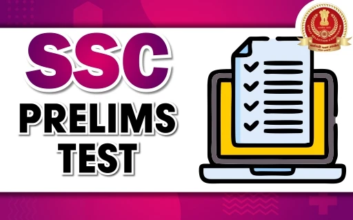 SSC Prelims Test