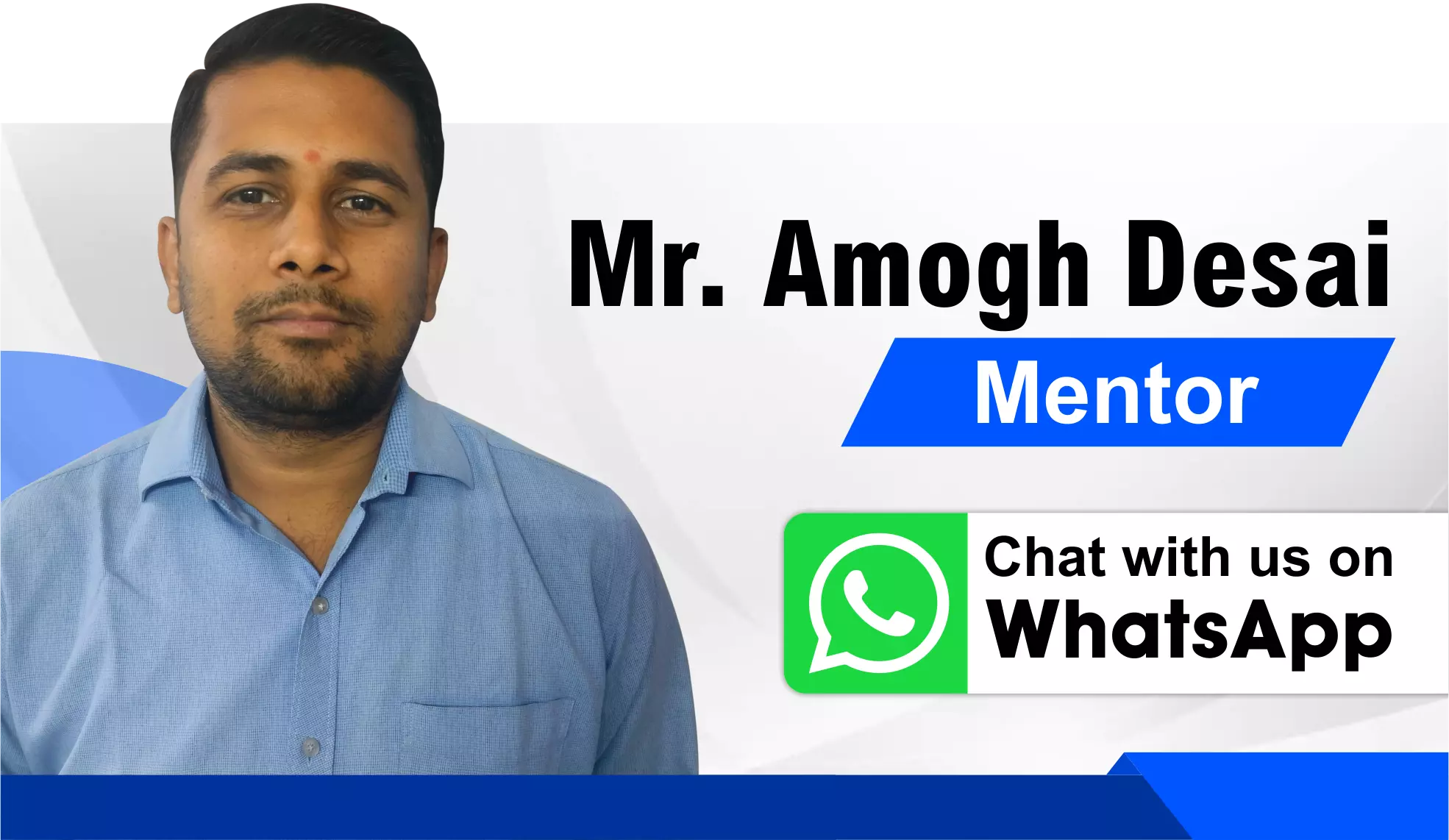 Mr. Amogh Desai | Reliable Academy